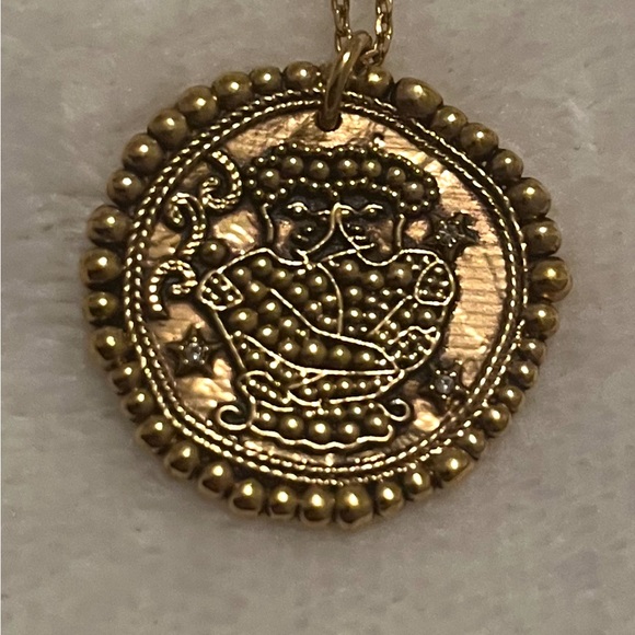 Maje Gemini Zodiac pendant necklace - Picture 3 of 9